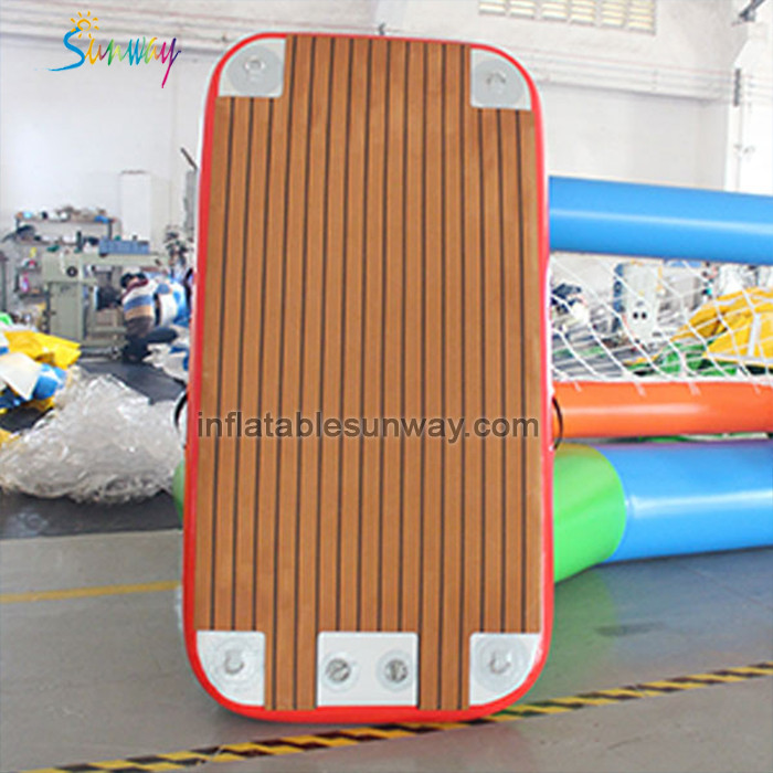 Inflatable air mat water park